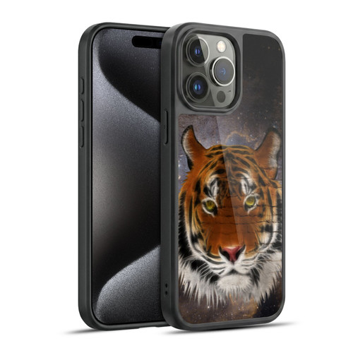 Simone Gatterwe Animals 2 Abstract Tiger Gel Armour Case For Apple iPhone 15 Pro Max