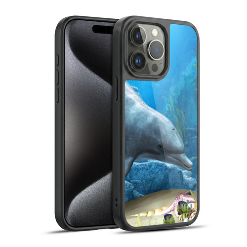 Simone Gatterwe Dolphins Dolphin World Gel Armour Case For Apple iPhone 15 Pro Max