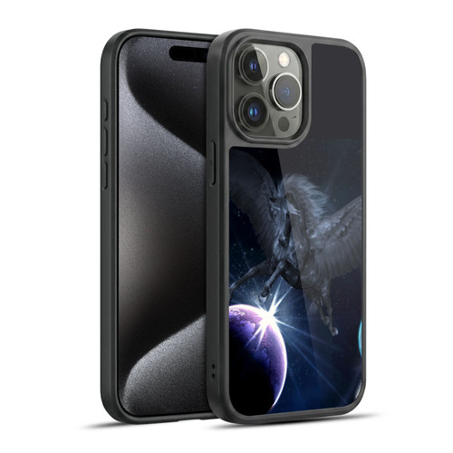 Simone Gatterwe Pegasus And Unicorns Pegasus Gel Armour Case For Apple iPhone 15 Pro Max