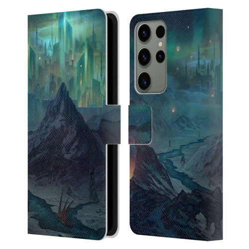 Alyn Spiller Environment Art Northern Kingdom Leather Book Wallet Case Cover For Samsung Galaxy S23 Ultra 5G