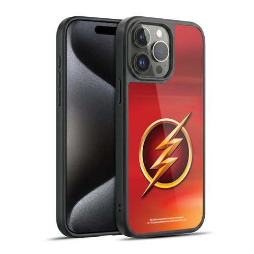The Flash TV Series Logos Red Gel Armour Case For Apple iPhone 15 Pro Max