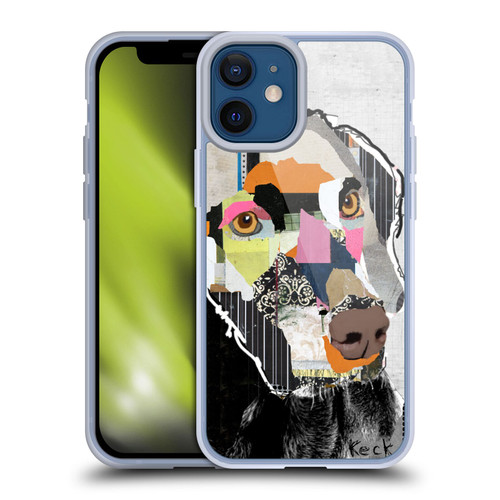 Michel Keck Dogs 2 Weimaraner Soft Gel Case for Apple iPhone 12 Mini