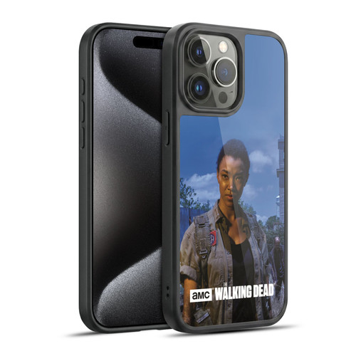AMC The Walking Dead Filtered Characters Sasha Gel Armour Case For Apple iPhone 15 Pro Max