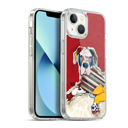 Michel Keck Dogs 2 Great Dane Soft Gel Case for Apple iPhone 13