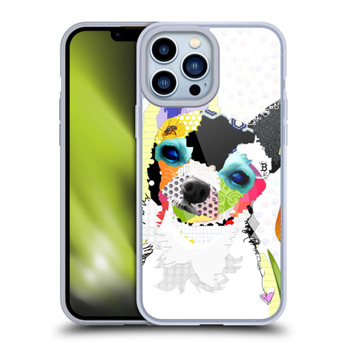 Michel Keck Dogs 2 Chihuahua Soft Gel Case for Apple iPhone 13 Pro Max