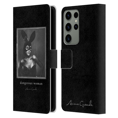 Ariana Grande Dangerous Woman Bunny Leather Book Wallet Case Cover For Samsung Galaxy S23 Ultra 5G
