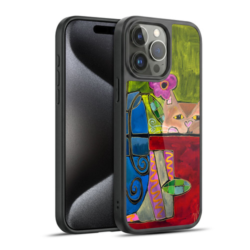 Wyanne Cat Peek A Boo Kitty Gel Armour Case For Apple iPhone 15 Pro Max