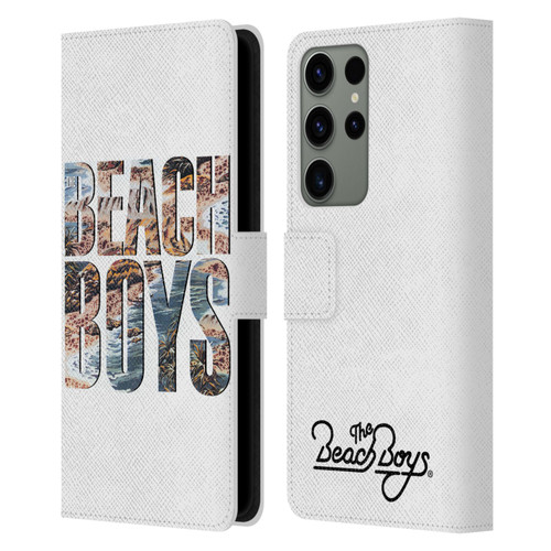 The Beach Boys Album Cover Art 1985 Logo Leather Book Wallet Case Cover For Samsung Galaxy S23 Ultra 5G