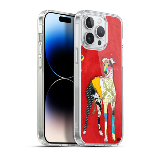 Michel Keck Dogs 2 Greyhound Soft Gel Case for Apple iPhone 13 Pro Max & MagSafe