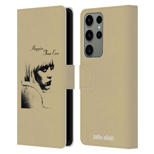 Billie Eilish Happier Than Ever Album Image Leather Book Wallet Case Cover For Samsung Galaxy S23 Ultra 5G