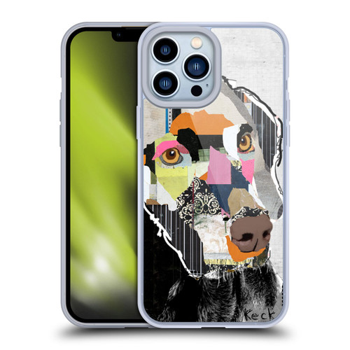 Michel Keck Dogs 2 Weimaraner Soft Gel Case for Apple iPhone 13 Pro Max