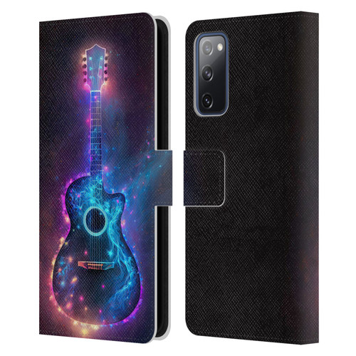 Wumples Cosmic Arts Guitar Leather Book Wallet Case Cover For Samsung Galaxy S20 FE / 5G