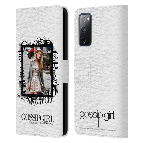 Gossip Girl Graphics Serena Leather Book Wallet Case Cover For Samsung Galaxy S20 FE / 5G