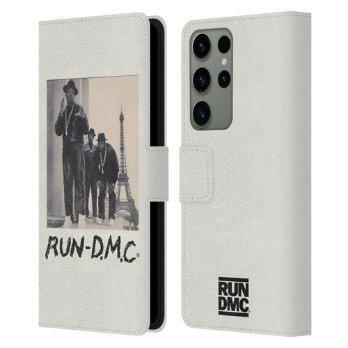 Run-D.M.C. Key Art Polaroid Leather Book Wallet Case Cover For Samsung Galaxy S23 Ultra 5G