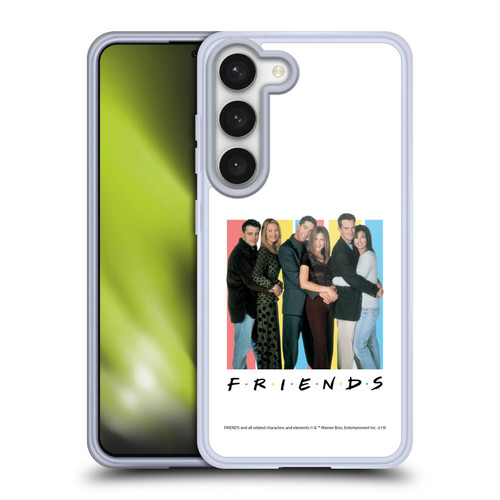 Friends TV Show Logos Cast Soft Gel Case for Samsung Galaxy S23 5G & MagSafe