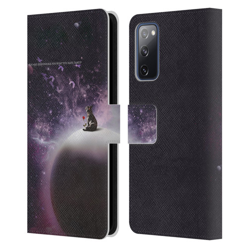 Klaudia Senator French Bulldog 2 In The Galaxy Leather Book Wallet Case Cover For Samsung Galaxy S20 FE / 5G