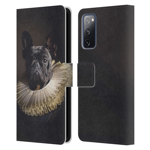Klaudia Senator French Bulldog 2 King Leather Book Wallet Case Cover For Samsung Galaxy S20 FE / 5G