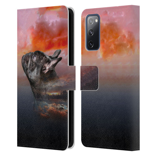 Klaudia Senator French Bulldog 2 Reminisce Leather Book Wallet Case Cover For Samsung Galaxy S20 FE / 5G