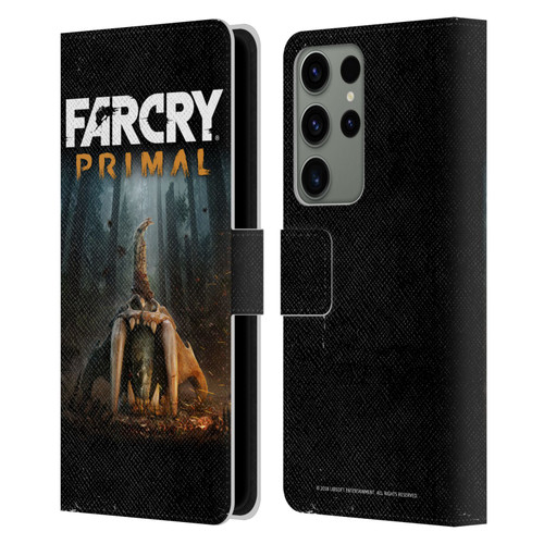 Far Cry Primal Key Art Skull II Leather Book Wallet Case Cover For Samsung Galaxy S23 Ultra 5G