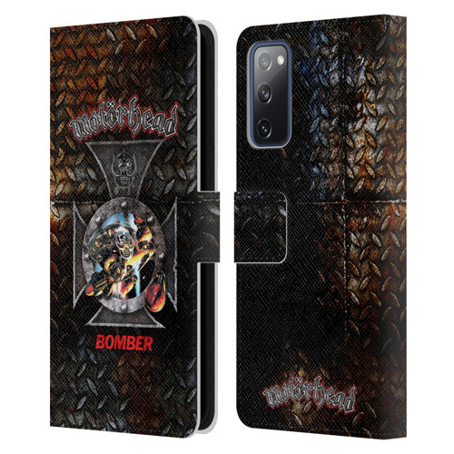 Motorhead Key Art Bomber Cross Leather Book Wallet Case Cover For Samsung Galaxy S20 FE / 5G