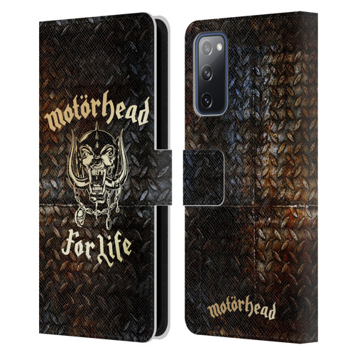 Motorhead Key Art For Life Leather Book Wallet Case Cover For Samsung Galaxy S20 FE / 5G