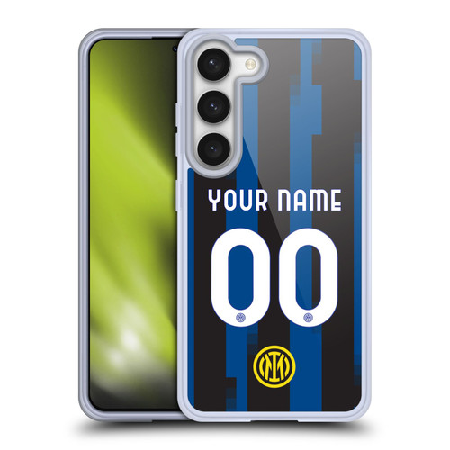 Custom Customised Personalised Inter Milan 2023/24 Kit Home Soft Gel Case for Samsung Galaxy S23 5G
