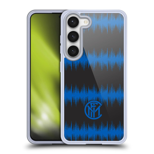Fc Internazionale Milano Graphics Audio Wave Soft Gel Case for Samsung Galaxy S23 5G & MagSafe
