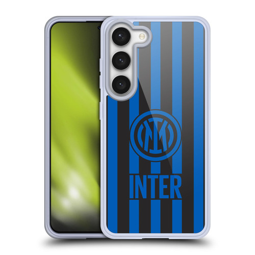 Fc Internazionale Milano Graphics Stripes 2 Soft Gel Case for Samsung Galaxy S23 5G & MagSafe