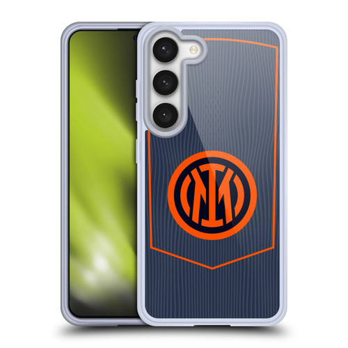 Fc Internazionale Milano 2025/26 Crest Kit Third Soft Gel Case for Samsung Galaxy S23 5G & MagSafe