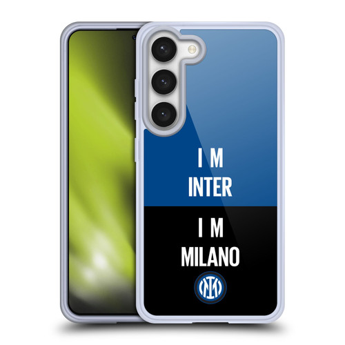 Fc Internazionale Milano Logo Inter Milano Soft Gel Case for Samsung Galaxy S23 5G & MagSafe