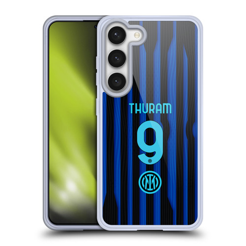 Fc Internazionale Milano 2025/26 Players Home Kit Marcus Thuram Soft Gel Case for Samsung Galaxy S23 5G & MagSafe