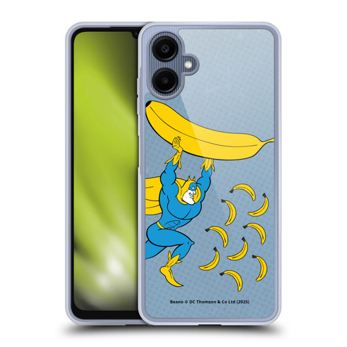 Beano Bananaman Graphics Banana Soft Gel Case for Samsung Galaxy A06 4G / 5G