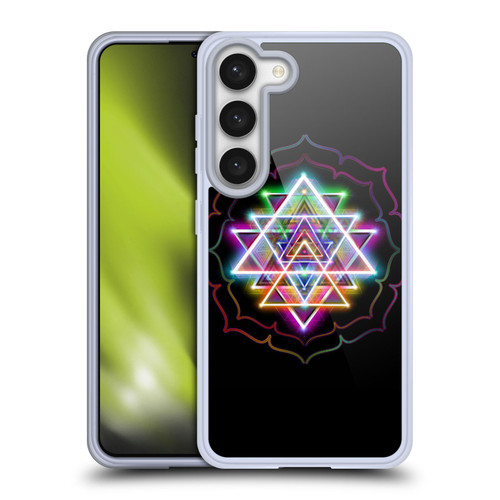 Jumbie Art Visionary Sri Yantra Soft Gel Case for Samsung Galaxy S23 5G & MagSafe