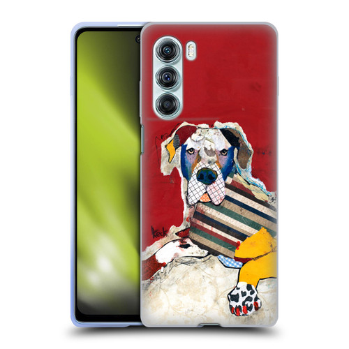 Michel Keck Dogs 2 Great Dane Soft Gel Case for Motorola Edge S30 / Moto G200 5G