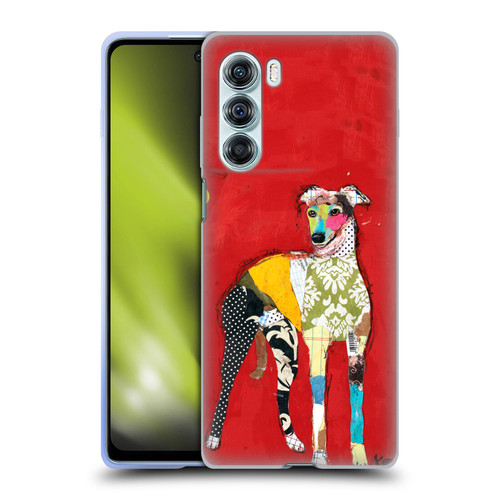 Michel Keck Dogs 2 Greyhound Soft Gel Case for Motorola Edge S30 / Moto G200 5G