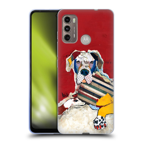 Michel Keck Dogs 2 Great Dane Soft Gel Case for Motorola Moto G60 / Moto G40 Fusion