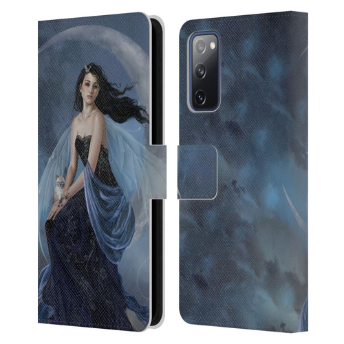 Nene Thomas Crescents Moon Indigo Fairy Leather Book Wallet Case Cover For Samsung Galaxy S20 FE / 5G