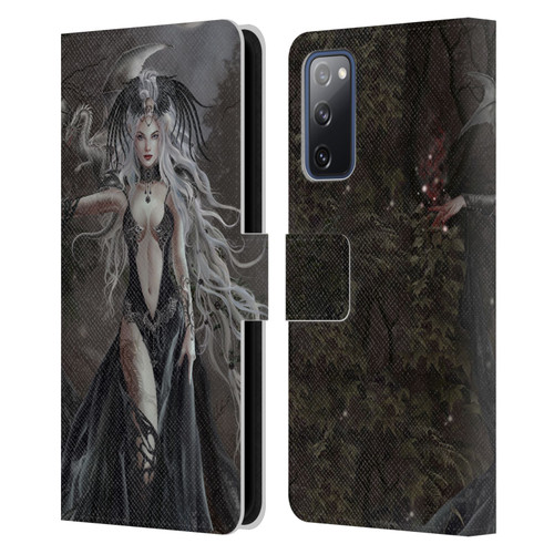 Nene Thomas Gothic Skull Queen Of Havoc Dragon Leather Book Wallet Case Cover For Samsung Galaxy S20 FE / 5G