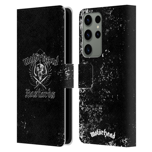 Motorhead Album Covers Bastards Leather Book Wallet Case Cover For Samsung Galaxy S23 Ultra 5G