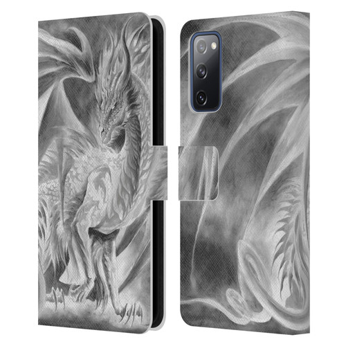 Ruth Thompson Dragons Silver Ice Leather Book Wallet Case Cover For Samsung Galaxy S20 FE / 5G