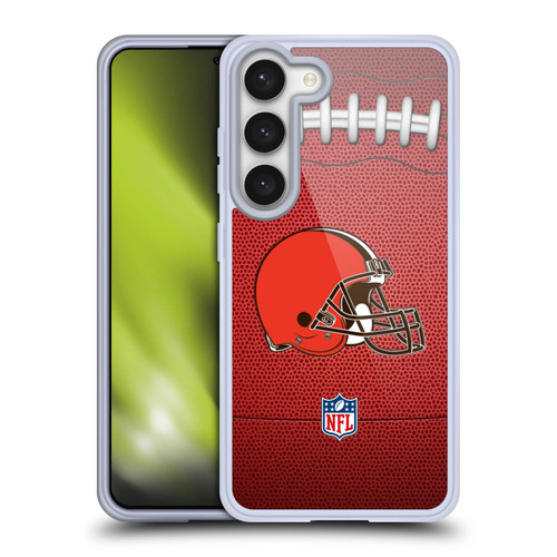 NFL Cleveland Browns Graphics Football Soft Gel Case for Samsung Galaxy S23 5G & MagSafe