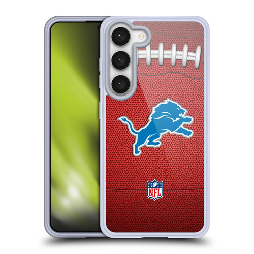 NFL Detroit Lions Graphics Football Soft Gel Case for Samsung Galaxy S23 5G & MagSafe