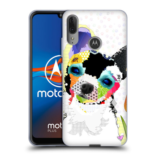 Michel Keck Dogs 2 Chihuahua Soft Gel Case for Motorola Moto E6 Plus