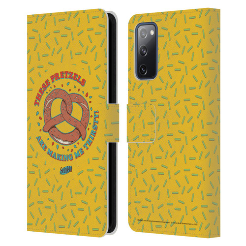 Seinfeld Graphics These Pretzels Leather Book Wallet Case Cover For Samsung Galaxy S20 FE / 5G