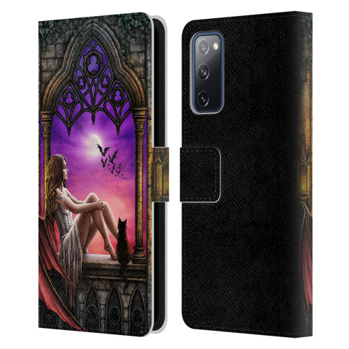 Sarah Richter Fantasy Demon Vampire Girl Leather Book Wallet Case Cover For Samsung Galaxy S20 FE / 5G