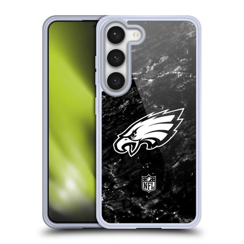 NFL Philadelphia Eagles Artwork Marble Soft Gel Case for Samsung Galaxy S23 5G & MagSafe