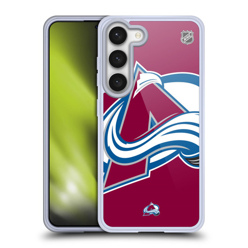 NHL Colorado Avalanche Oversized Soft Gel Case for Samsung Galaxy S23 5G & MagSafe