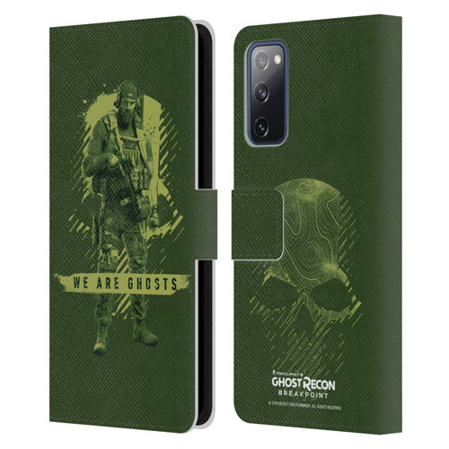 Tom Clancy's Ghost Recon Breakpoint Graphics We Are Ghosts Leather Book Wallet Case Cover For Samsung Galaxy S20 FE / 5G