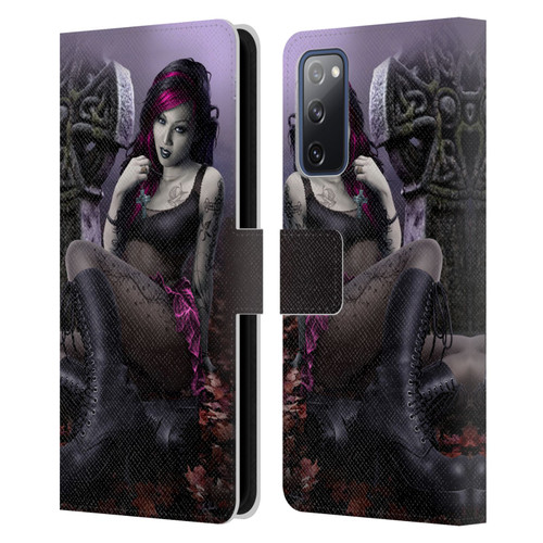Tom Wood Fantasy Goth Girl Vampire Leather Book Wallet Case Cover For Samsung Galaxy S20 FE / 5G