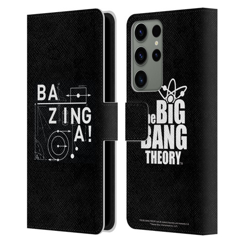 The Big Bang Theory Bazinga Physics Leather Book Wallet Case Cover For Samsung Galaxy S23 Ultra 5G